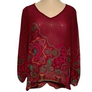 Karlie Ladies Boho Blouse- S